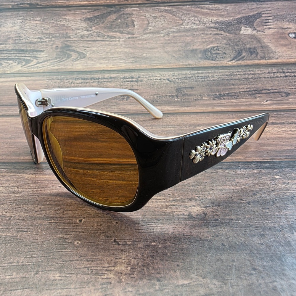 Juicy Couture Juicy Revolution Classic/S Sunglasses Brown Cream 
FRAMES ONLY - Picture 5 of 7